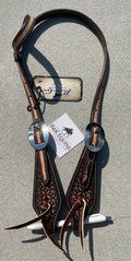 Professionals Choice Chocolate Single Ear Headstall