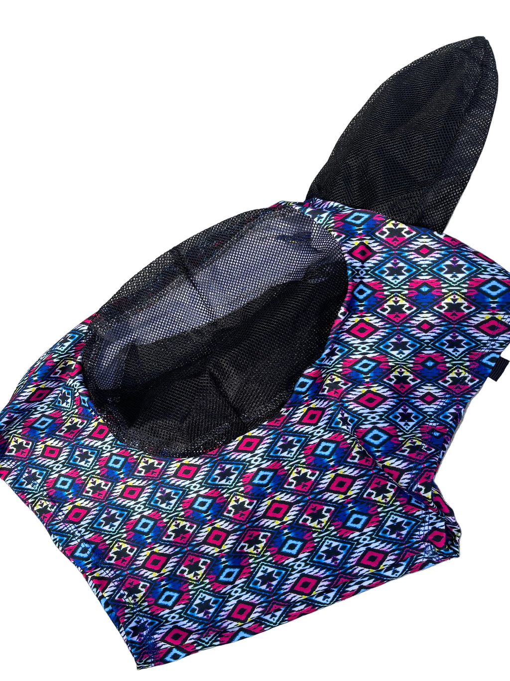 Electric Aztec Lycra Fly Mask
