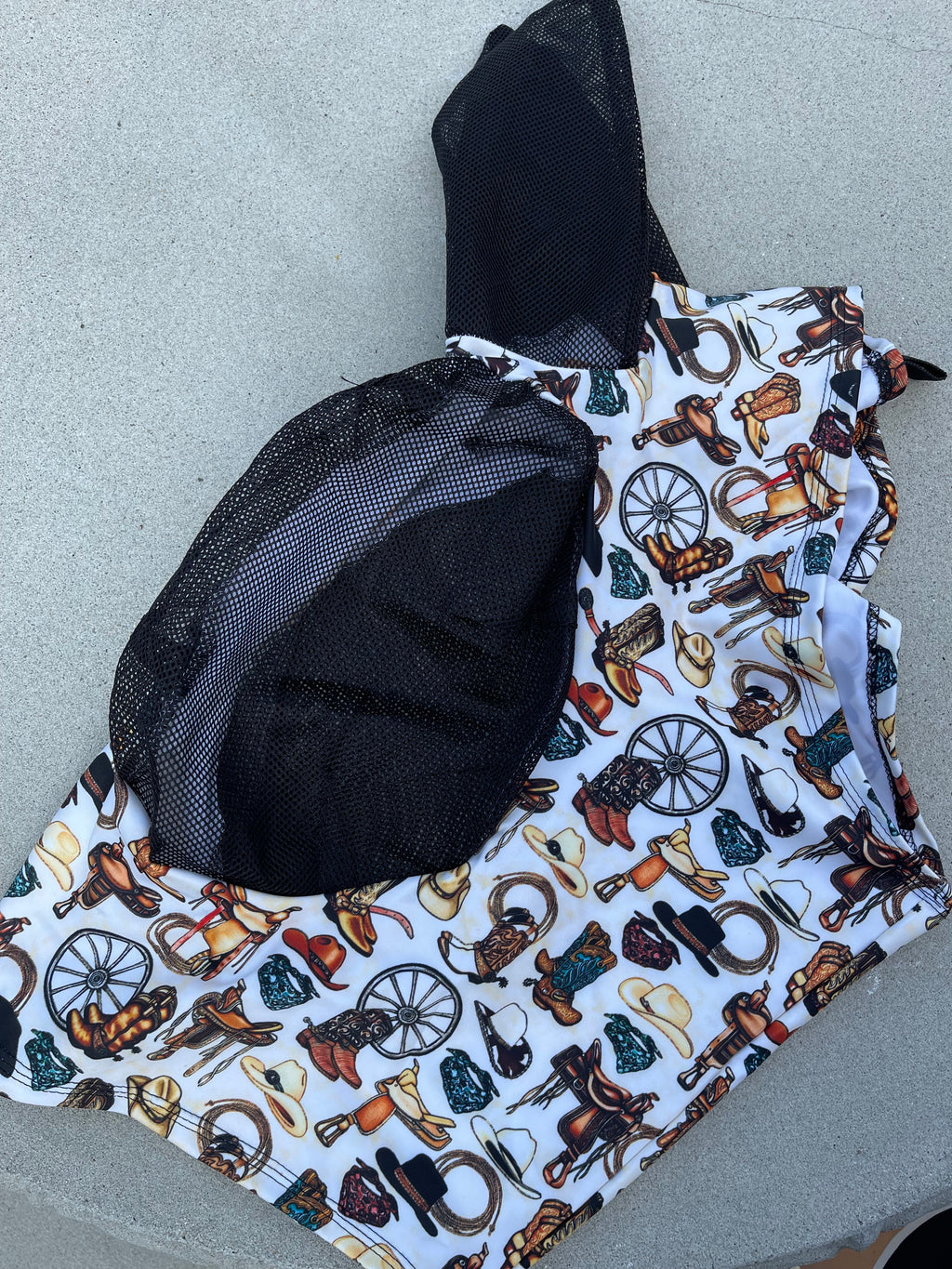 Cowpoke Classic Lycra Fly Mask