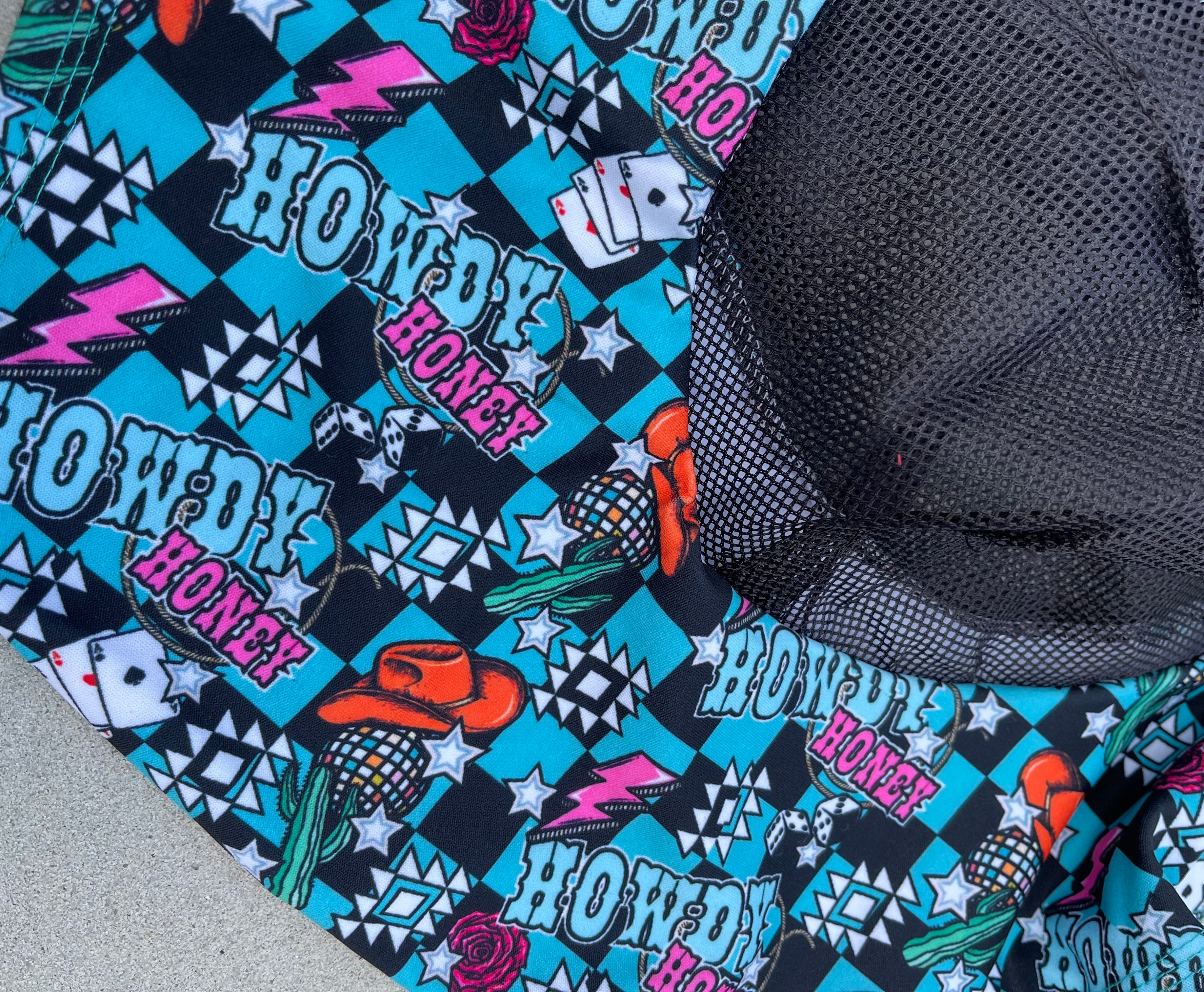 Howdy Honey Lycra Fly Mask
