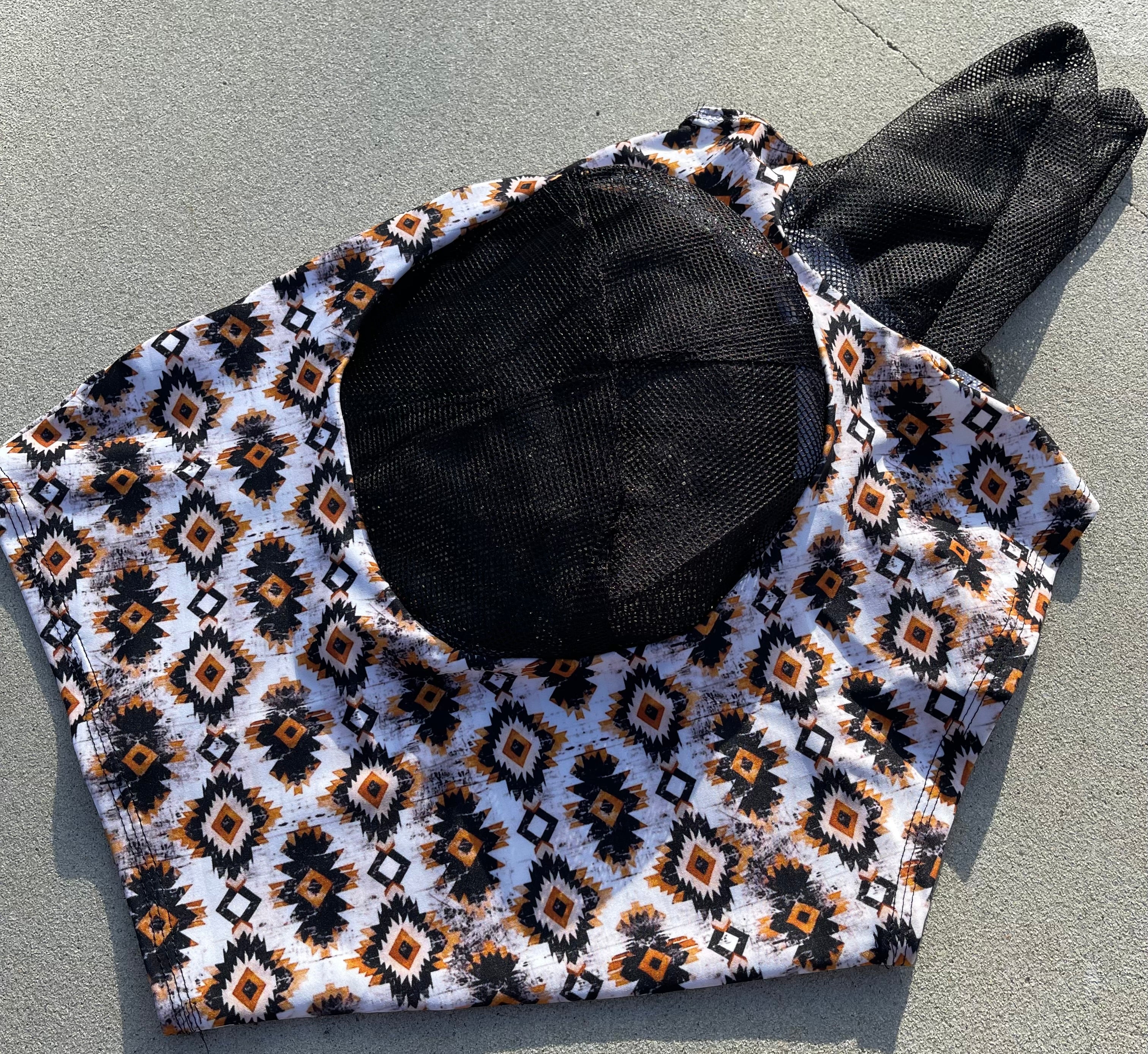 Aztec Sunstone Lycra Fly Mask