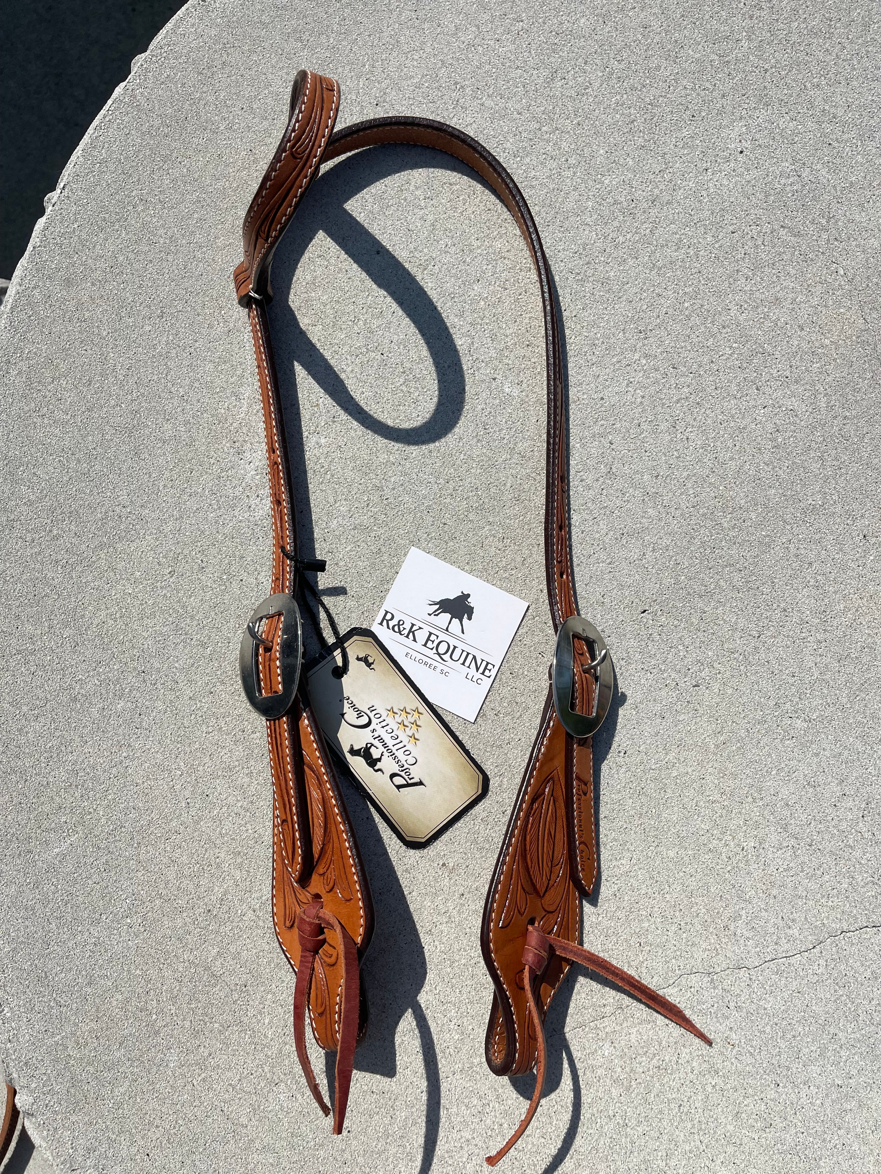 Professionals Choice Feather One Ear Headstall
