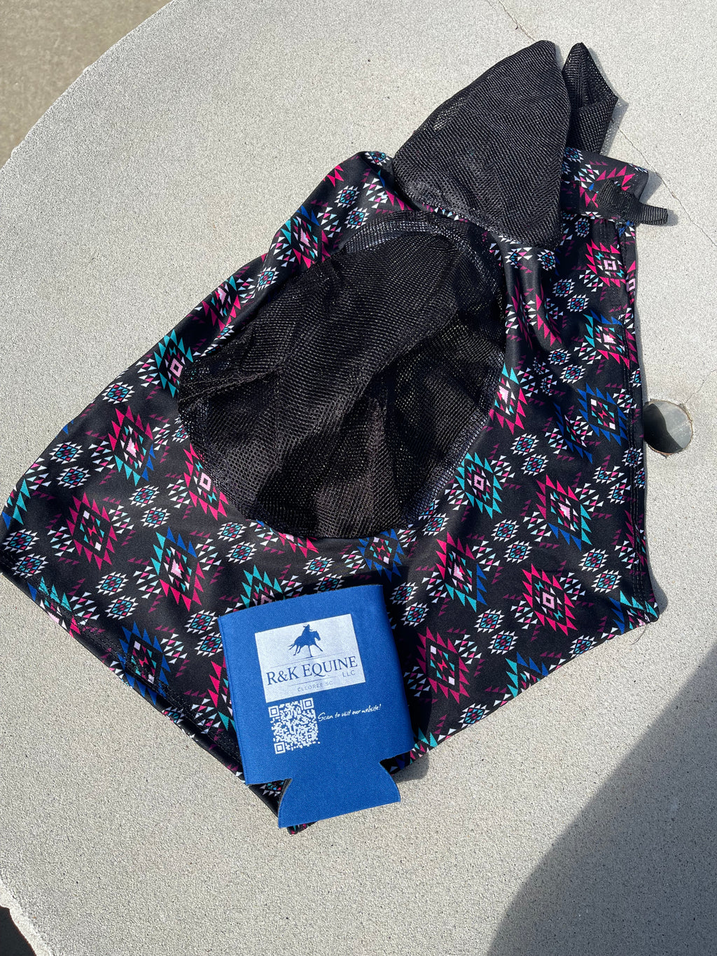 Boho Southwest Lycra Fly Mask