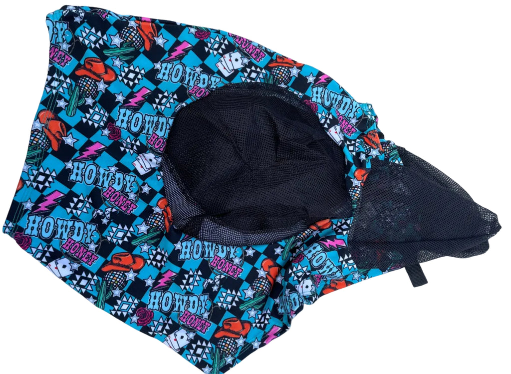 Howdy Honey Lycra Fly Mask