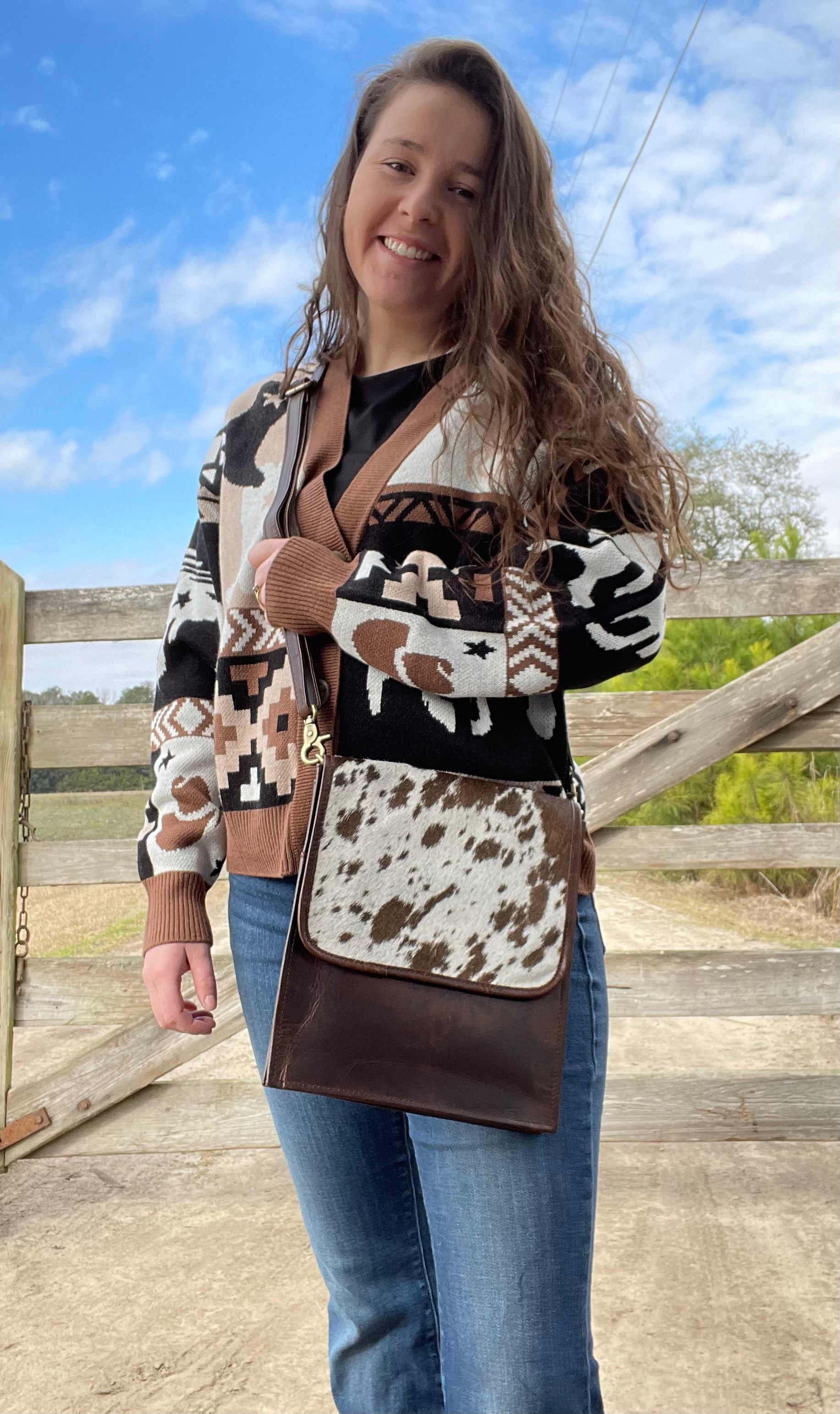 Leather Crossbody Bag