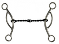 Broken Twisted Chain Mouth With Sliding Gag