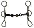 Dog Bone Snaffle With Roller