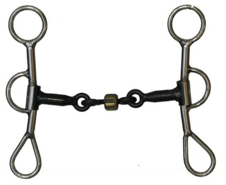 Dog Bone Snaffle With Roller