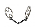 Locked O ring  Twisted Wire Snaffle