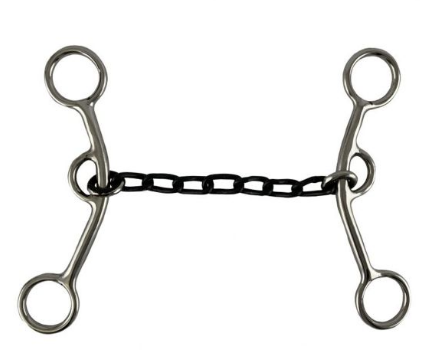 Jr Cow-Horse Bit With Chain Mouth