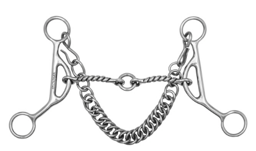 Twisted Mouth Lifesaver Link Gag Bit
