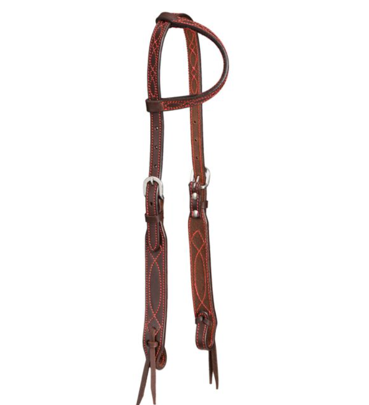 Tough1 Colored Thread Single Ear Headstall