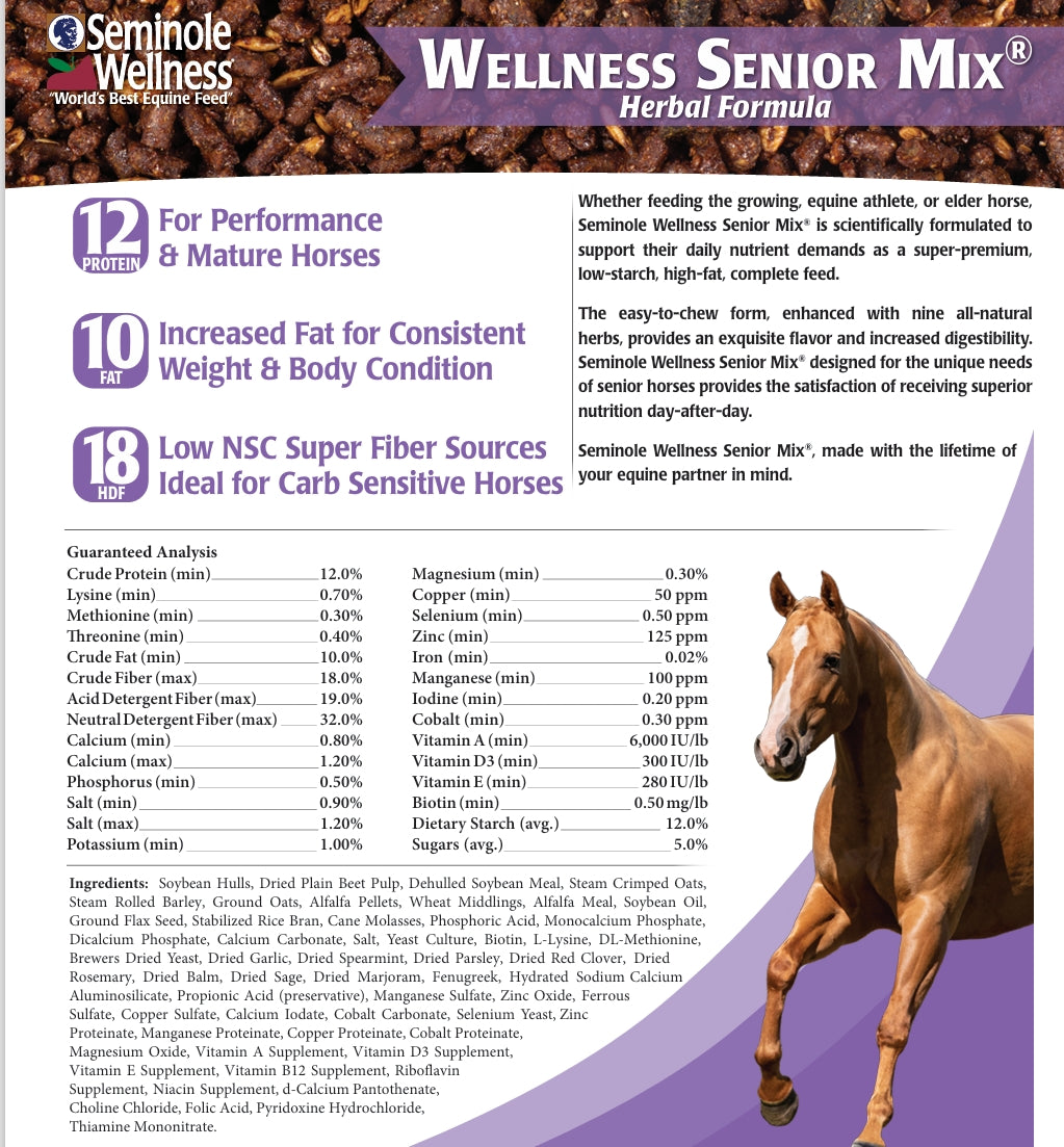 Seminole Wellness Senior Mix