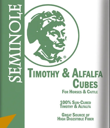 Seminole Timothy/Alfalfa Cubes