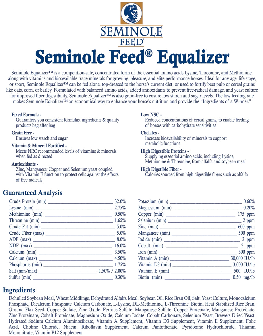 Seminole Equalizer