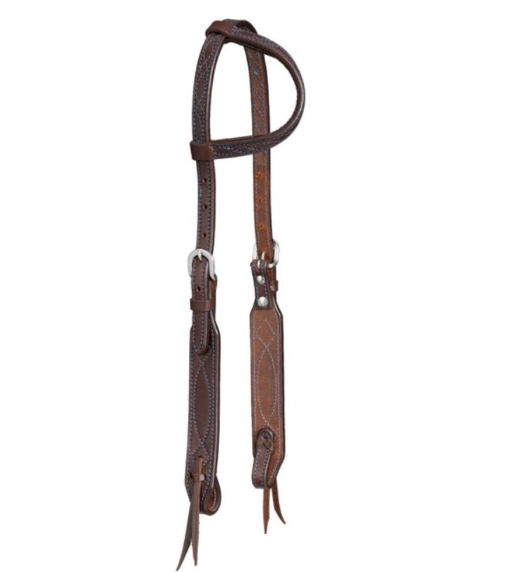 Tough1 Colored Thread Single Ear Headstall